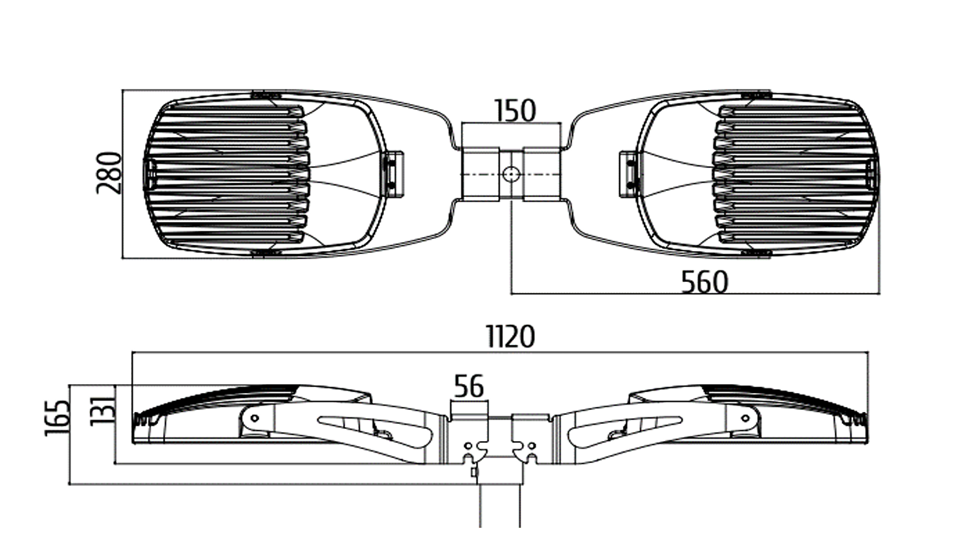 Mattskiss Stolpfaste Dubbel Pixel
