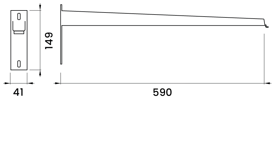 Mattskiss Parete Konsol 590