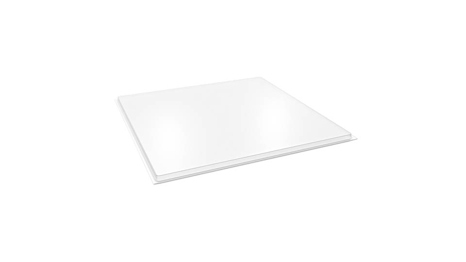 Opal Kant E-skiva – sänkt skiva för montage i bärverk med undertakskant E, passar Tetto III, Bello III och Vivo.