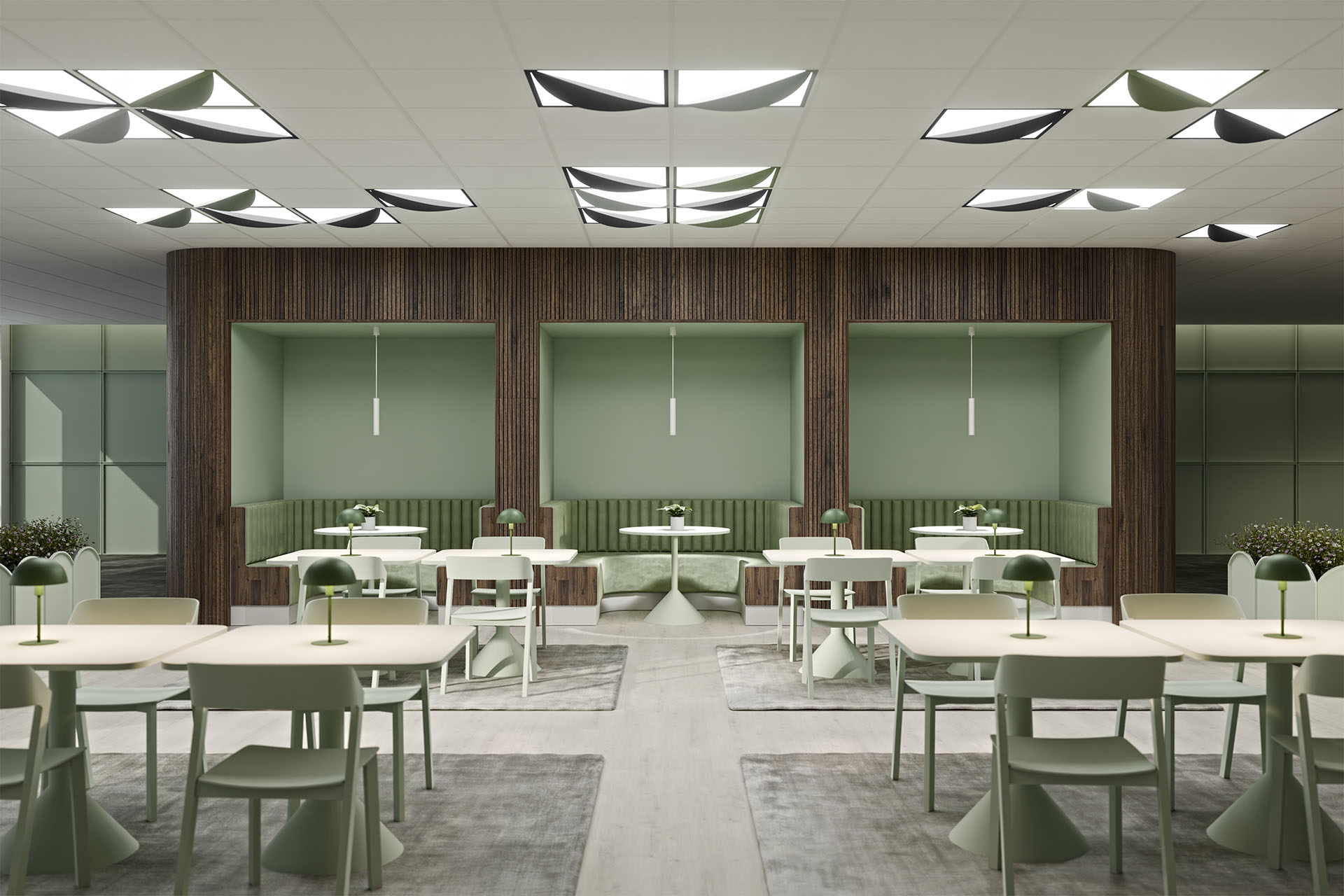 Matplats 3D Dekor Svart 1920X1280