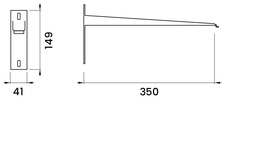 Mattskiss Parete Konsol 350