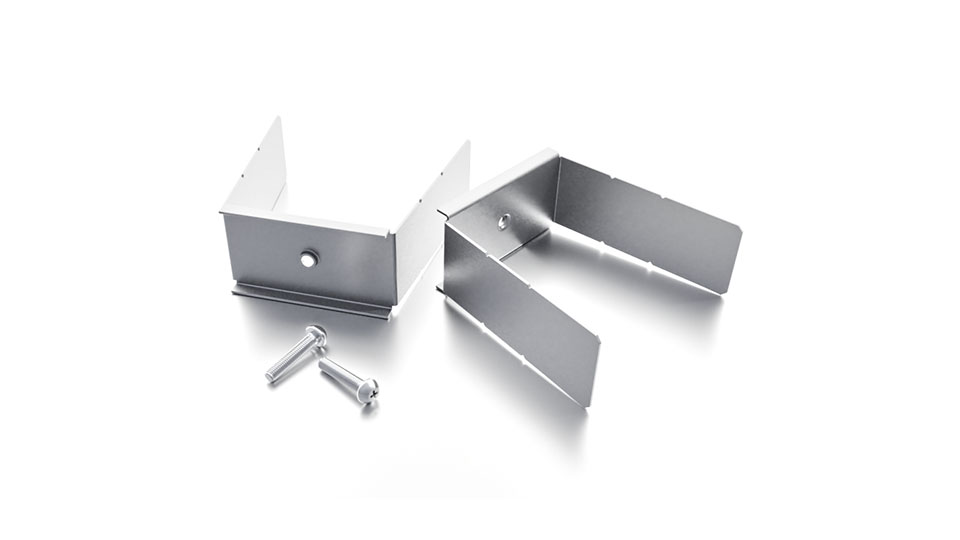 Infällnadsbygel till Skyline R – för infällt montage i gipstak eller direktmontage i T24-profiltak.